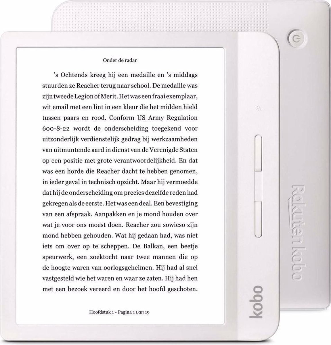 Kobo Libra H2O ereader Waterdicht Grote 7 inch scherm Instelbaar warme kleur