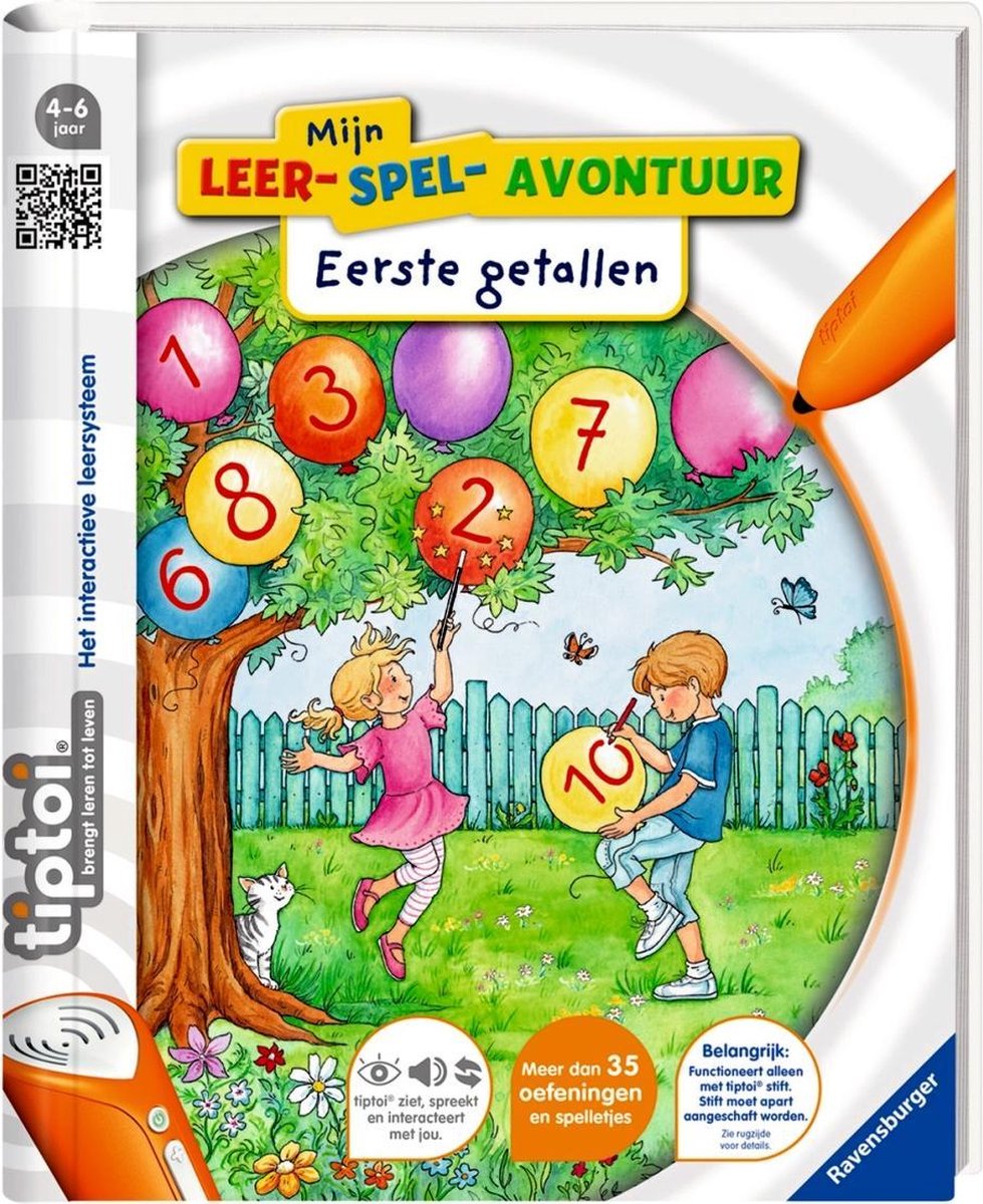 Ravensburger tiptoi® boek Mijn leerspel avontuur Eerste Getallen