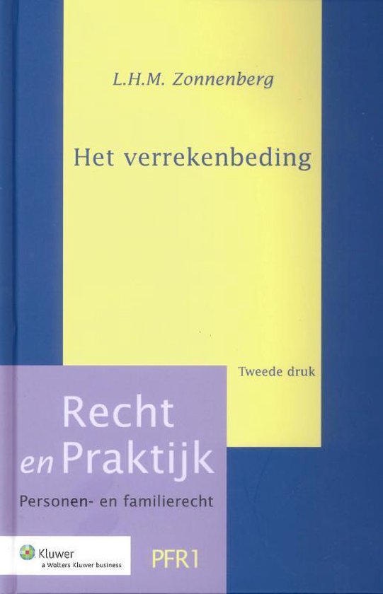 Recht en Praktijk - Personen- en familierecht 001 -   Het ve ... - cover