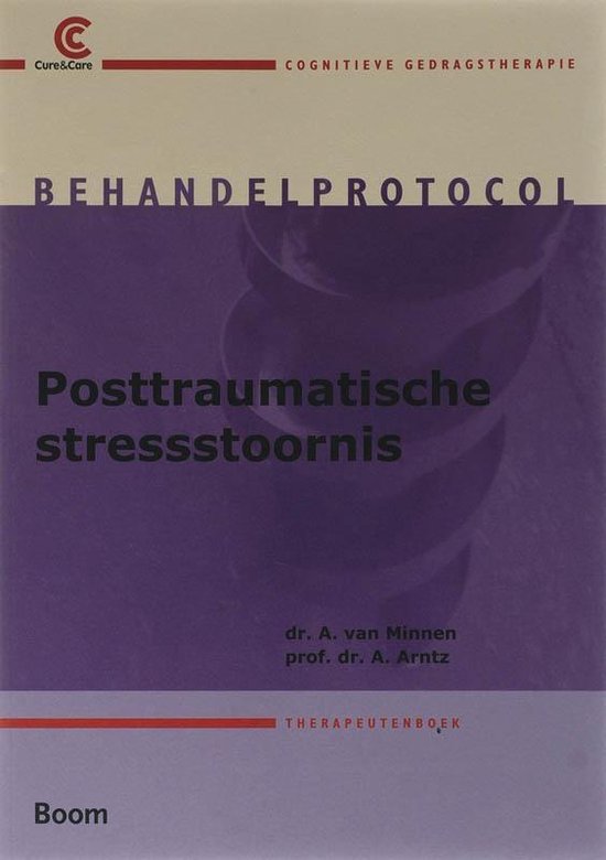 Cover van het boek 'Behandelprotocol PTSS / Werkboek + therapeutenboek / druk 1'
