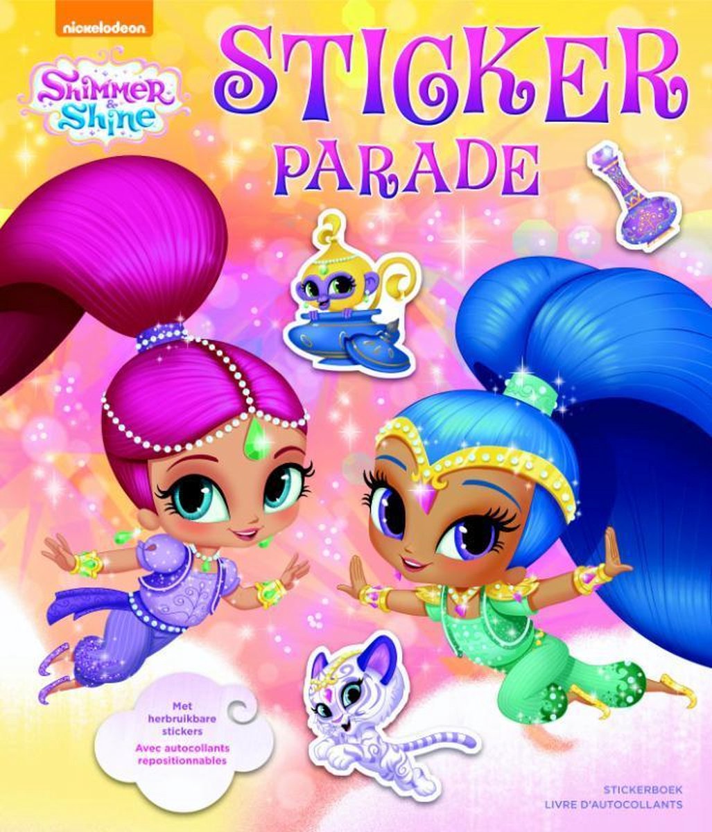 Nickelodeon Sticker- En Kleurboek Shimmer En Shine 28 Cm | bol