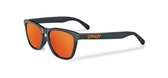 Oakley Frogskins Toxic Blast Collection Dark Grey/ Fire Iridium Polarized - OO9013-31