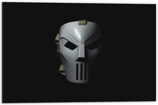 Dibond - Mask  - 60x40cm Foto op Aluminium (Wanddecoratie van metaal)