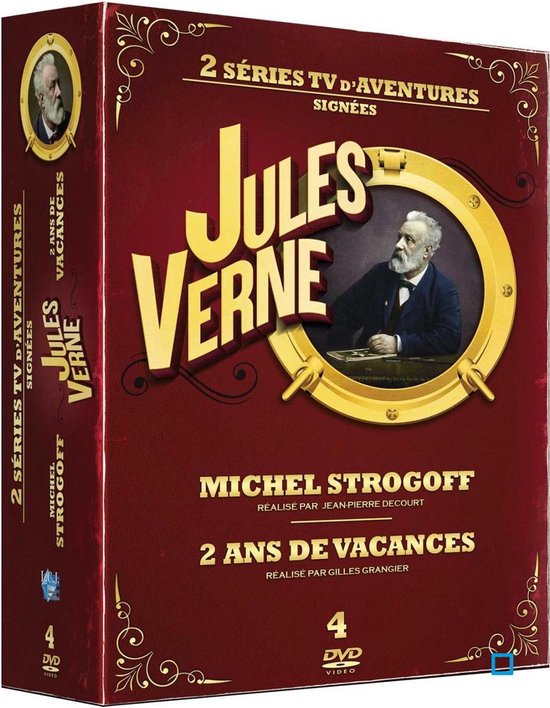 Jules Verne - Coffret : Michel Strogoff + Deux ans de vacances