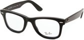 Leesbril Ray-Ban Wayfarer RX4340v-2000-50 zwart