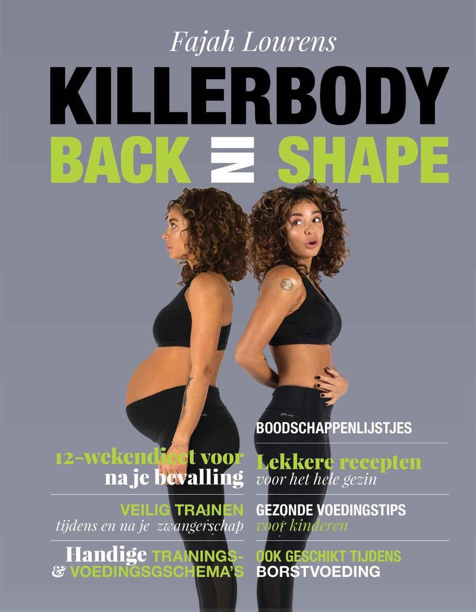 Killerbody Back in shape, Fajah Lourens | 9789021566542 | Boeken | bol.com
