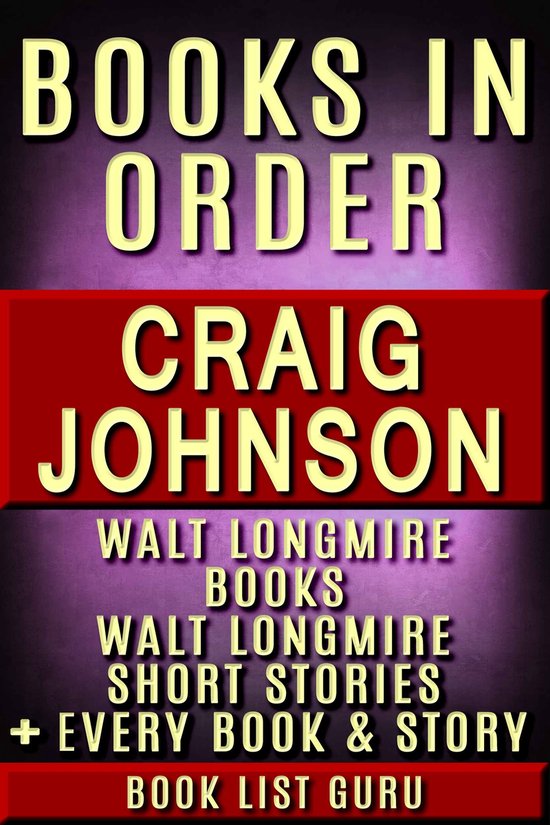 Series Order 21 Craig Johnson Books in Order Walt Longmire books