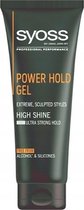 Syoss - Hair Gel for Men Power Hold 5 (Sculpting Gel) 250 ml - 250ml
