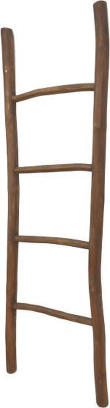 HSM Collection Decoratieve ladder Pank - antiek