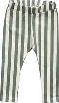 Striped Legging Pants - Green