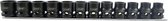 JBM Tools | Set van 12 laag profiel zeskant impact bitten, 1/2" uitsparing