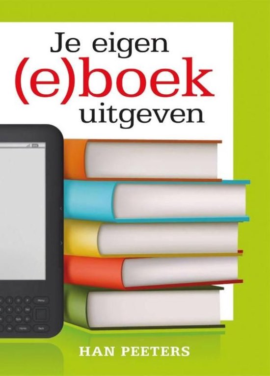 Je eigen (e)boek uitgeven - cover