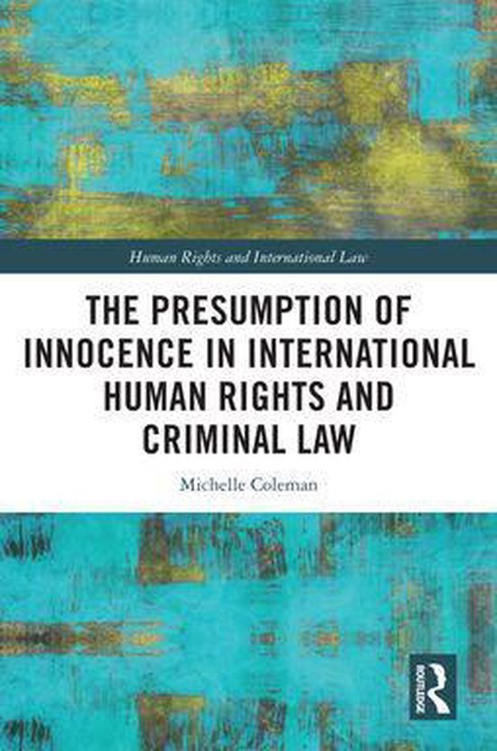 Human Rights and International Law - The Presumption of Inno ... - cover