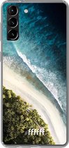 6F hoesje - geschikt voor Samsung Galaxy S21 -  Transparant TPU Case - La Isla #ffffff