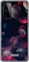 6F hoesje - geschikt voor OnePlus 9 Pro -  Transparant TPU Case - Jellyfish Bloom #ffffff