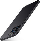 Shieldcase Ultra thin case geschikt voor Apple iPhone 12 Pro Max - 6.7 inch - dun telefoonhoesje - optimale bescherming - backcover - zwart