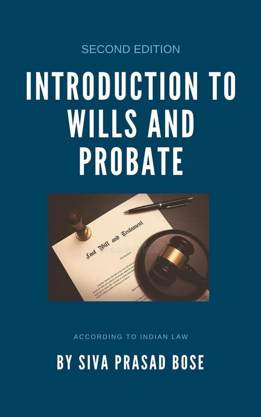 Introduction to Wills and Probate - cover