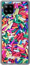 6F hoesje - geschikt voor Samsung Galaxy A42 -  Transparant TPU Case - Sprinkles #ffffff