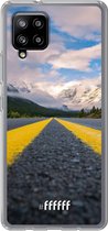 6F hoesje - geschikt voor Samsung Galaxy A42 -  Transparant TPU Case - Road Ahead #ffffff