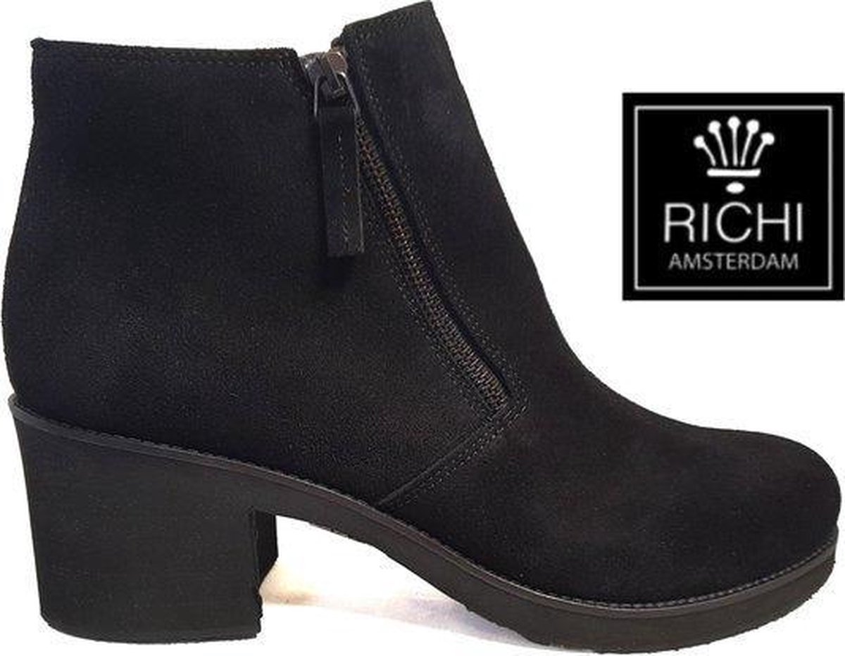 RICHI´S GROTE MATEN DAMESSCHOENEN Richi Amsterdam 80960-03 Bottine Puma 01 Black
