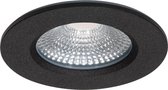 Ledmatters - Inbouwspot Zwart - Dimbaar - 5 watt - 450 Lumen - 3000 Kelvin - Wit licht - IP65 Badkamerverlichting