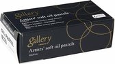 Gallery Oliepastels Premium. L: 7 cm. dikte 11 mm. turquoiseblauw (223). 6 stuk/ 1 doos