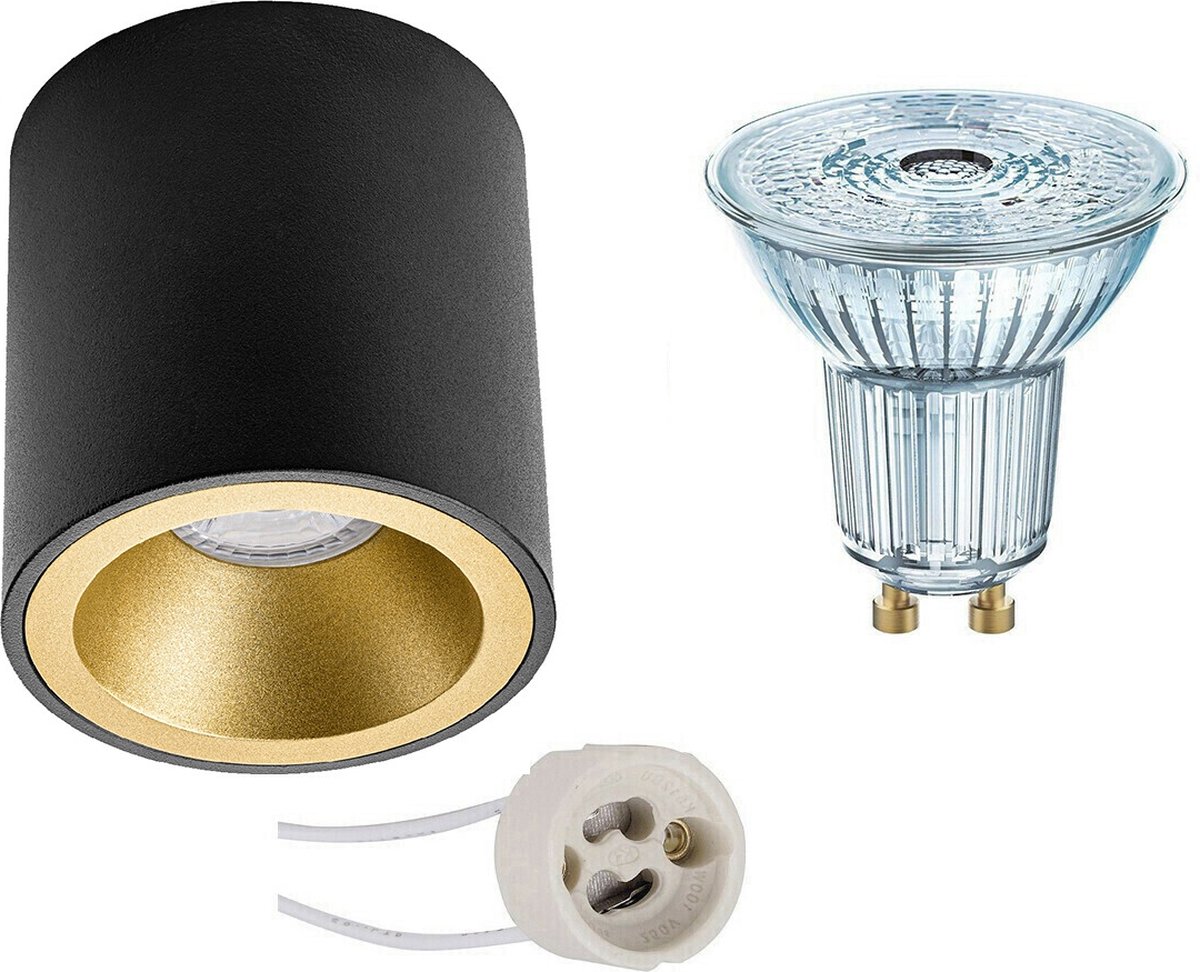 Opbouwspot Set - LEDVANCE Parathom PAR16 940 36D - Pragmi Cliron Pro - GU10 Fitting - Dimb