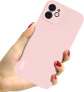 IMAK iPhone 12 TPU hoesje - roze