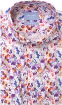 Tresanti Heren Overhemd Bloemen Print Cutaway Tailored Fit - 40