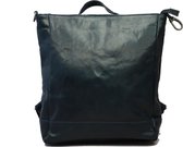 Bagsac Leren Rugzak 7008 Navy