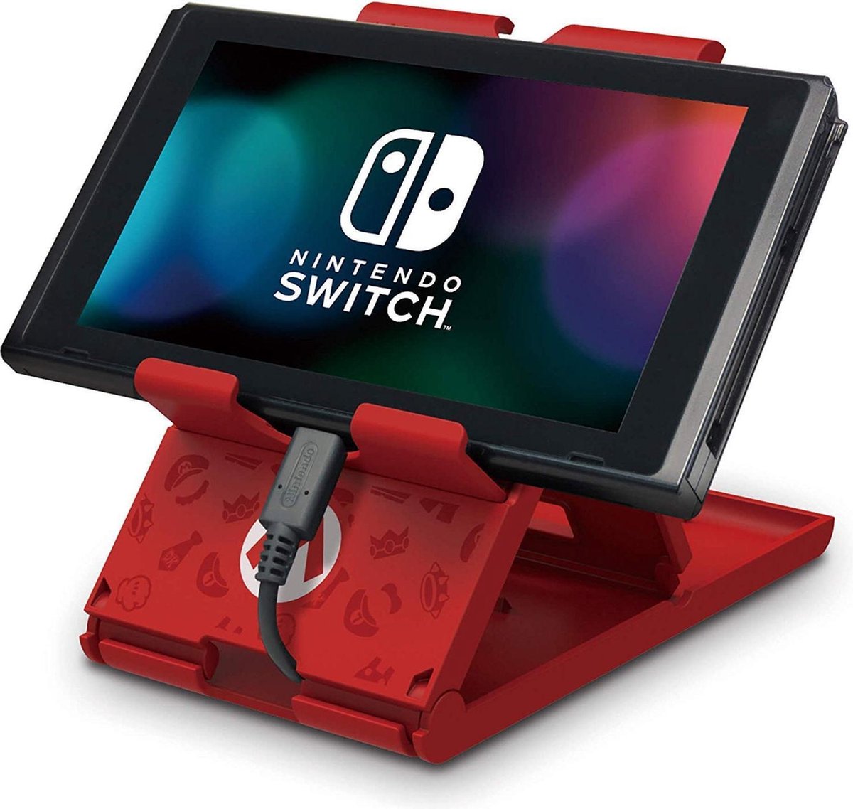 Hori Playstand Console Standaard - Official Licensed -  Mario Versie - Nintendo Switch + Switch Lite thumbnail 3