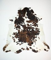 KOELAP Koeienhuid Vloerkleed - Tricolore Gevlekt - 225 x 225 cm - 1003375