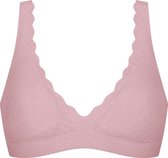 Sloggi Dames ZERO Feel Lace Bralette Lilac Orchidee XS