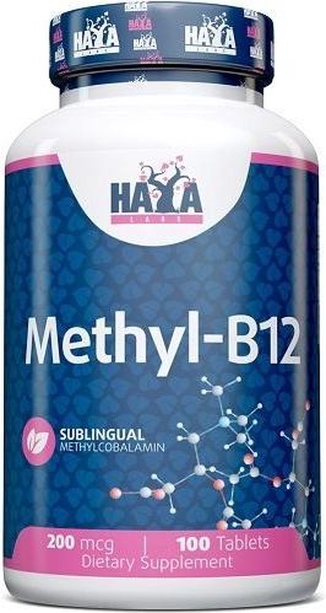 Goedkoopste Methyl-B12 200mcg Haya Labs 100tabl