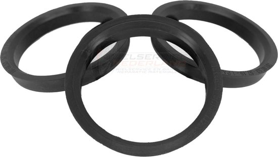 Centreerringen Aluminium van 72,6 naar 57,1mm | RM72,6-60,1 | Nederlands