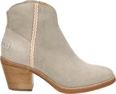 Shabbies Amsterdam dames enkellaars - Licht grijs - Maat 39