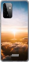 6F hoesje - geschikt voor Samsung Galaxy A72 -  Transparant TPU Case - Cloud Sunset #ffffff
