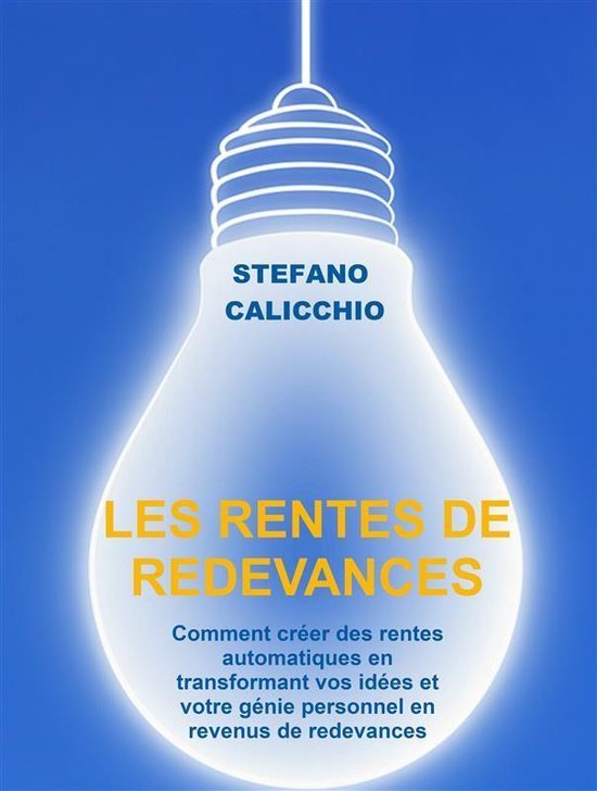 Les rentes de redevances - cover