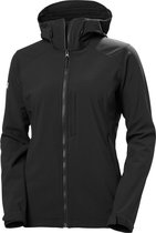 Helly Hansen W Paramount Hooded soft shell jas dames zwart