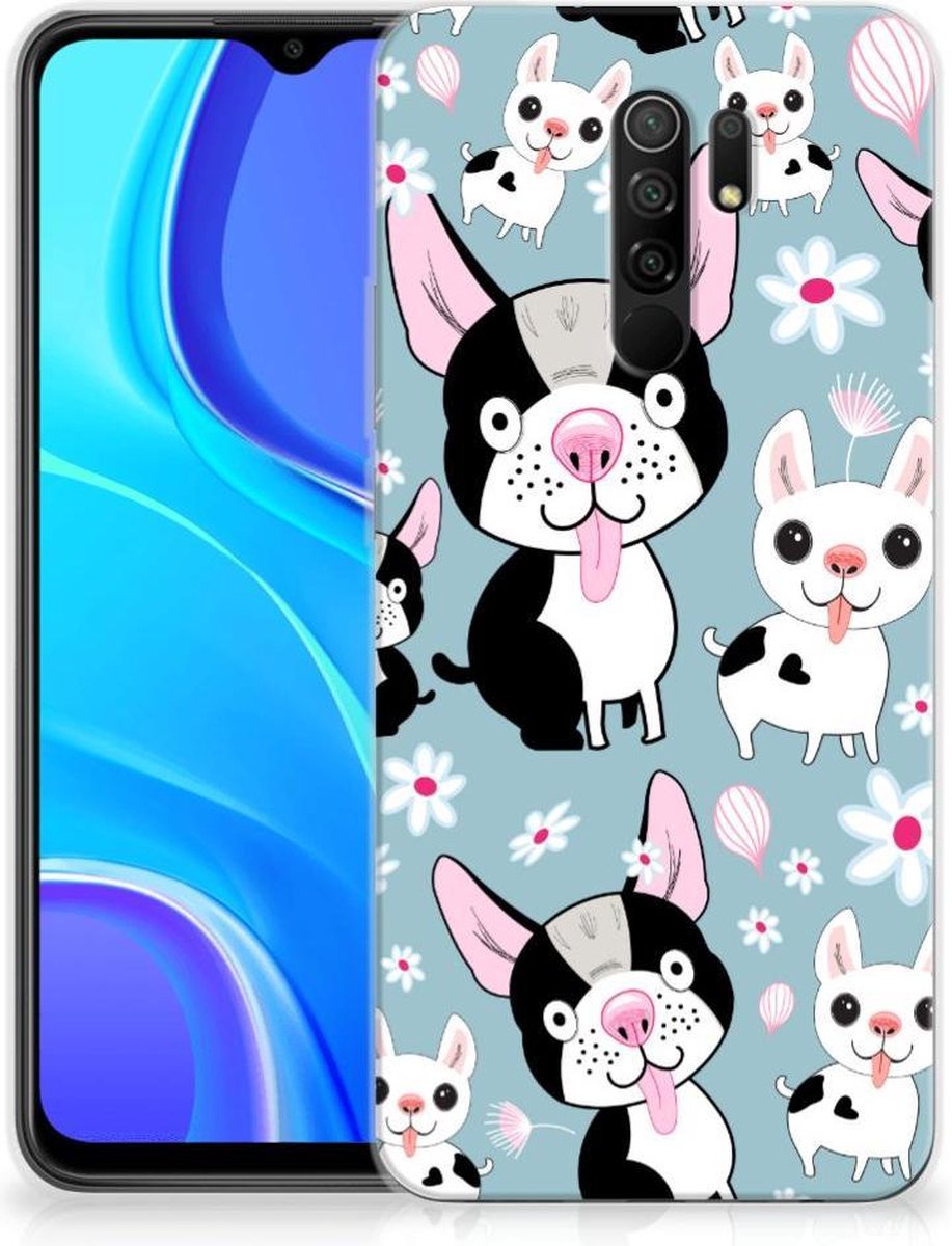 Xiaomi Redmi 9 TPU Hoesje Hondjes