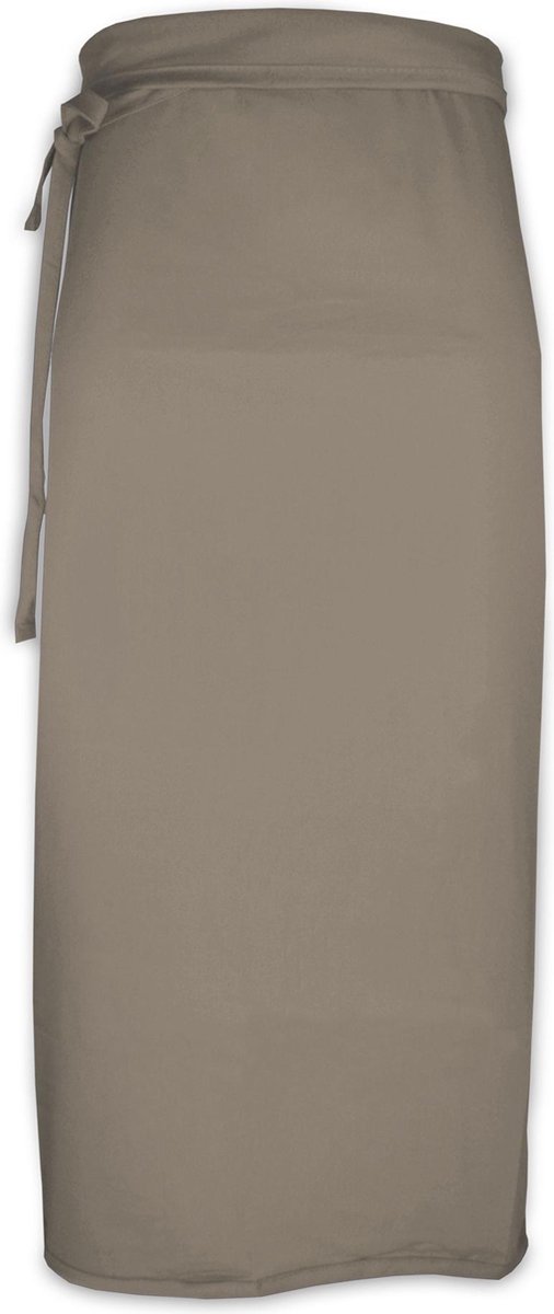 The One Long Bistro Schort Taupe 90x100cm