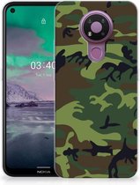 GSM Hoesje Nokia 3.4 Smartphonehoesje Camouflage