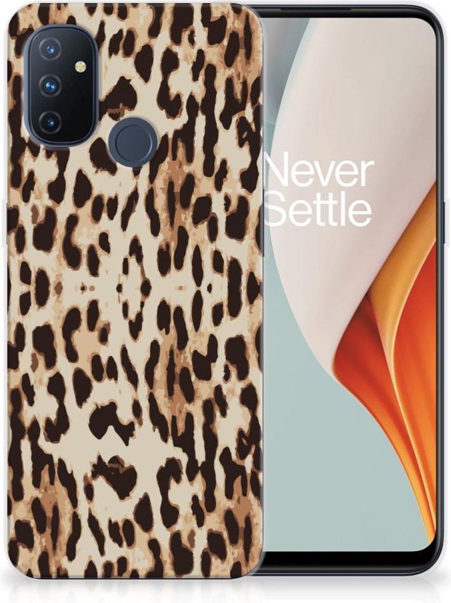 OnePlus Nord N100 TPU Hoesje Leopard