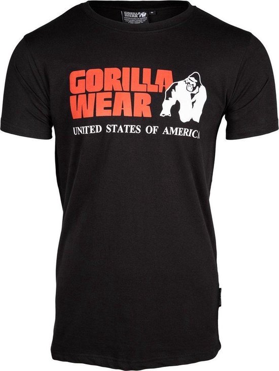 Gorilla Wear Classic T-shirt - Zwart - XL