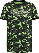 WE Fashion Jongens T-shirt met camouflagedessin