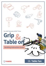 Grip & Table On Building Instruction Guide for LEGO® Education SPIKE™ Prime - SPIKE™ Prime 08. Table Fan Building Instruction Guide