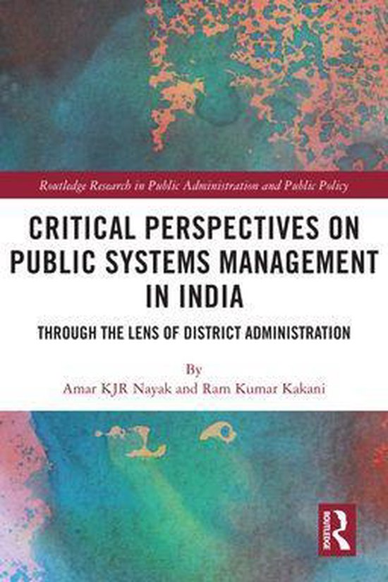 Routledge Research in Public Administration and Public Polic ... - cover