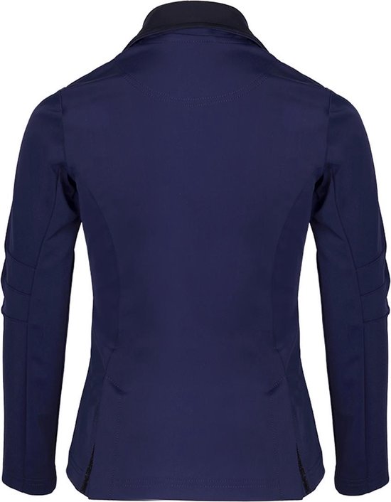 Veste D'équitation De Compétition QHP Perry - Softshell Léger, 3 Boutons, Poches Zippées - Pour Garçon, Style Classique - 2