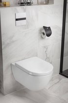 Ben Segno Hangtoilet - Xtra Glaze+ Free Flush - Mat Wit - WC Pot - Toiletpot - Hangend Toilet - Excl. Toiletbril