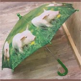 Paraplu voor kinderen met print van varken/ biggetje